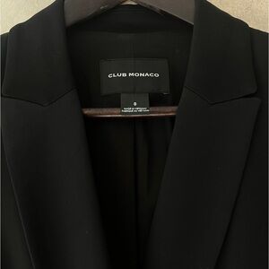 Club Monaco Belted Long-Sleeve Jumpsuit Size 0